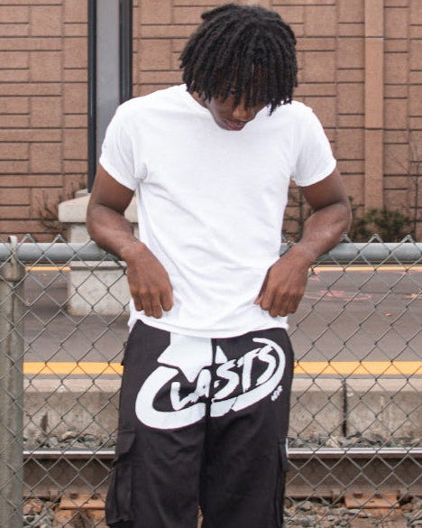 'LASTS4EVR' (Orca) Cargo Pants