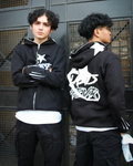 'LASTS 4 EVR' (Orca) Zip-Up