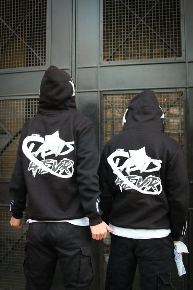 'LASTS 4 EVR' (Orca) Zip-Up